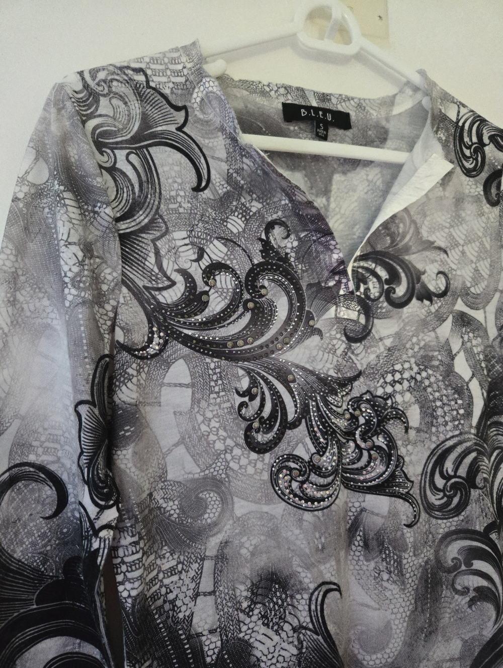B.L.E.U. Top Made In Usa - Picture 4 of 6
